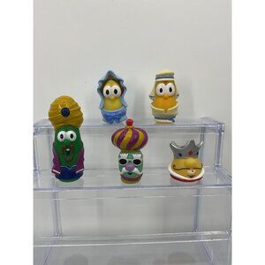 vintage 2004 VeggieTales Nativity Scene Three Wise Men replacement figures